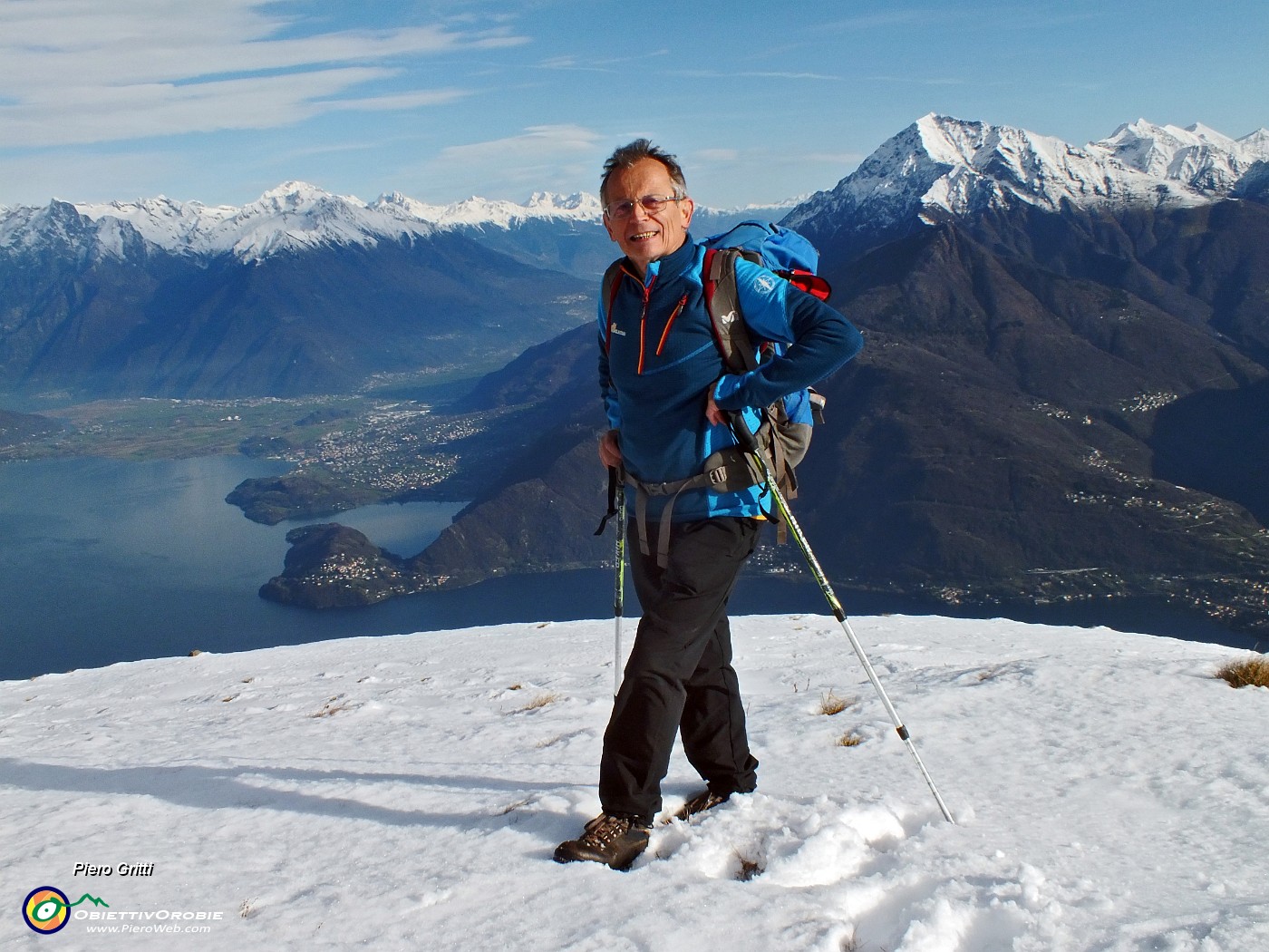 33 Vista sul lago (Piona) , sul Legnone, Pian di Spagna e Valtellina.JPG